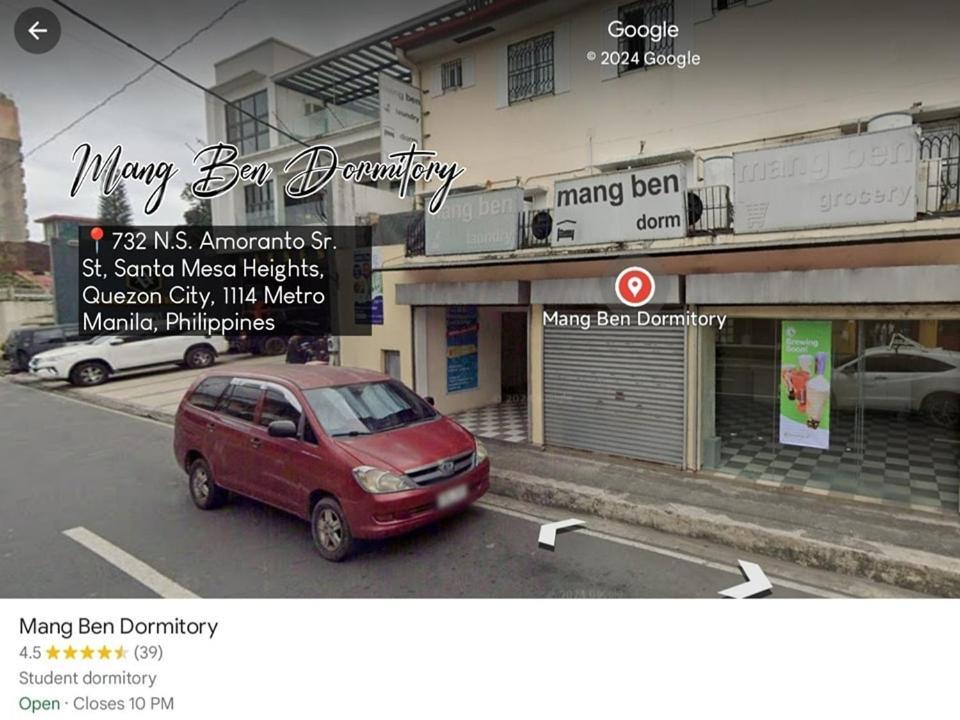Mang Ben Dormitory Cidade Quezon Exterior foto